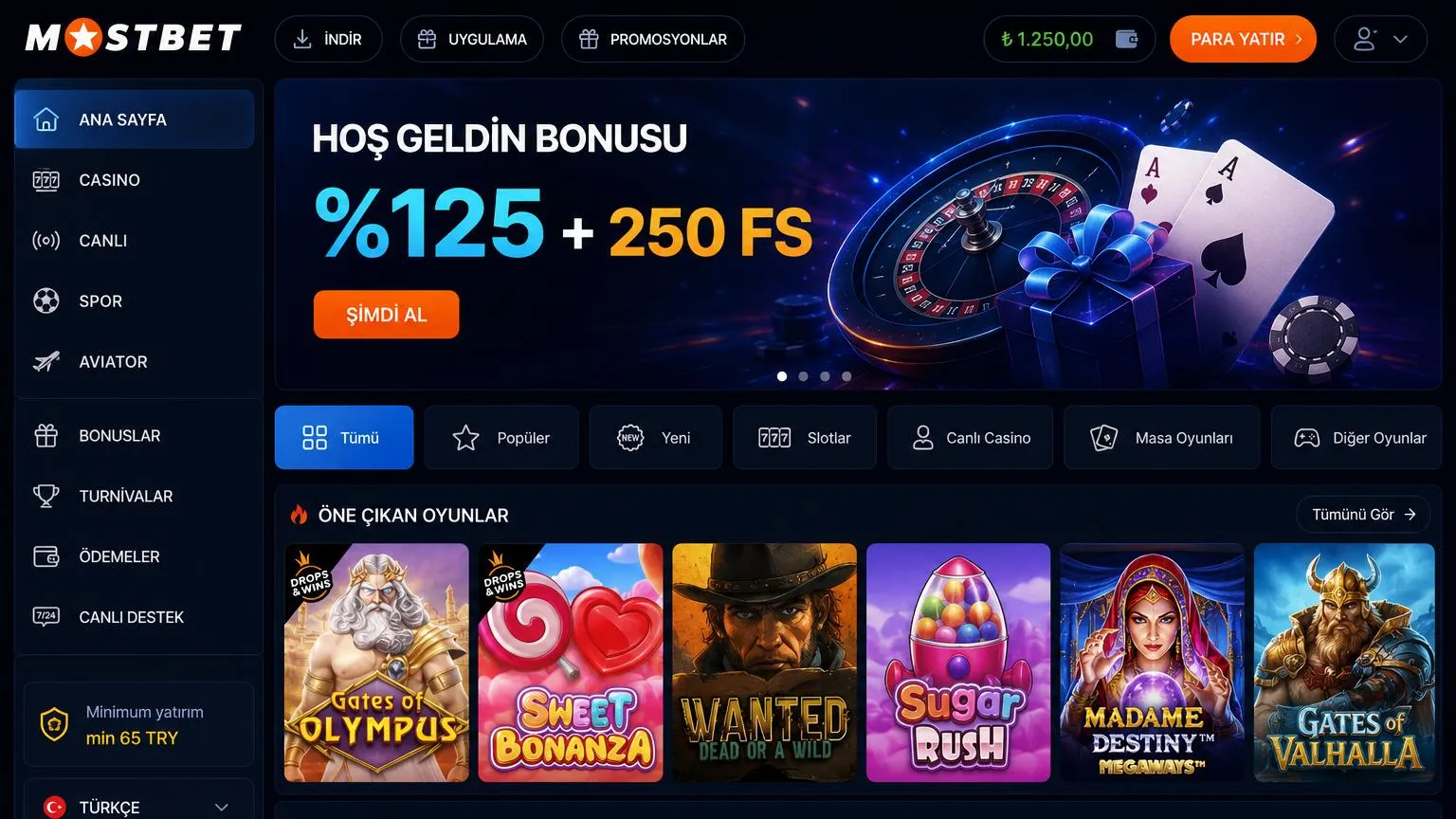 Mostbet platformunun oyun kütüphanesi ve sağlayıcı ağı