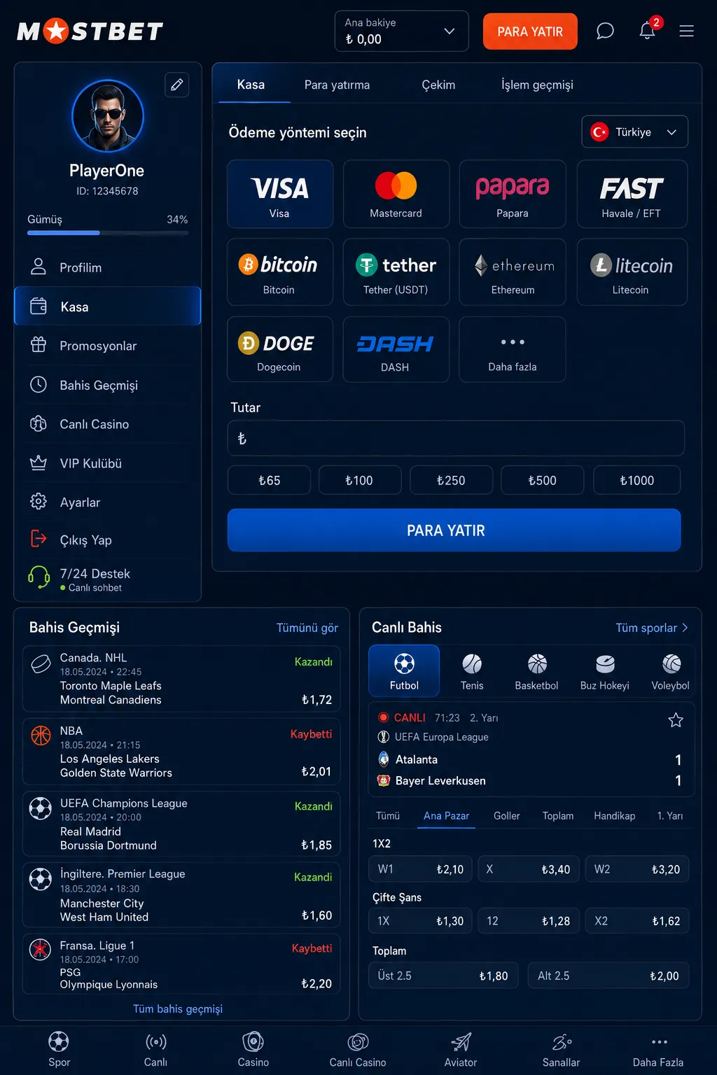 Mostbet app 100 bedava dönüş kurulum bonusu