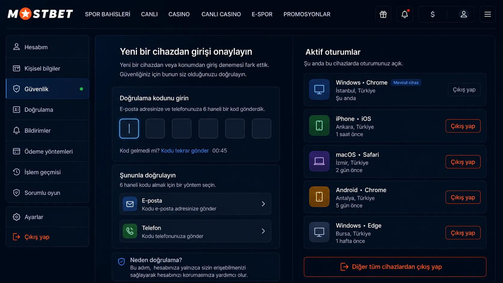 Yeni girişlerde Mostbet verification neden istenir? - Mostbet login