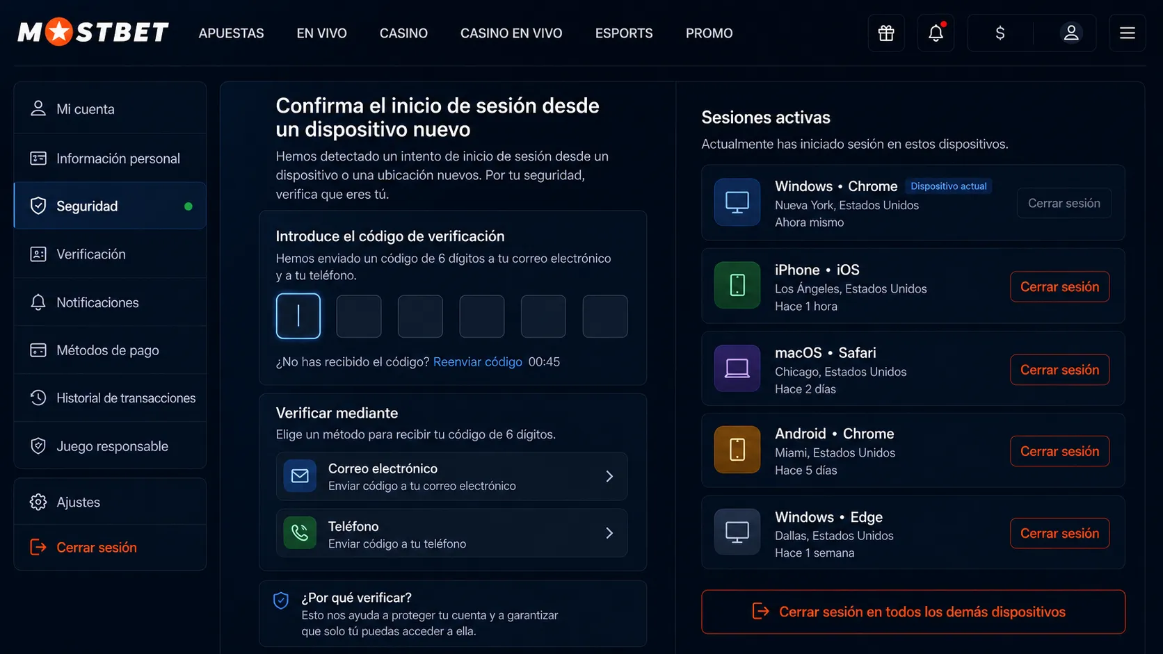 Por qué Mostbet verification aparece tras un nuevo acceso - Mostbet login
